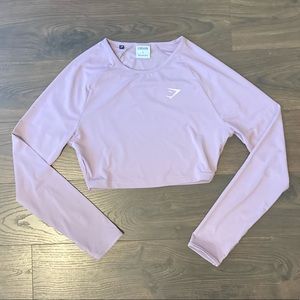 NWOT Gymshark Women’s Long Sleeve Crop Top